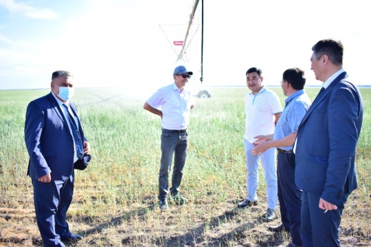 Как решаются вопросы орошения в Павлодарской области?